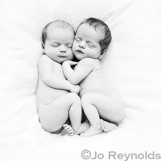 Newborn Twins - Adelaide baby & multiples portrait photographer