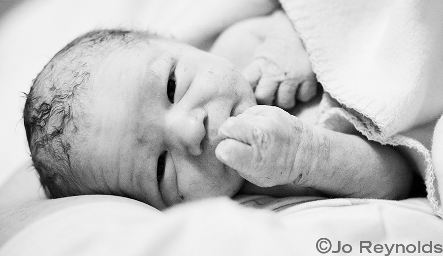 Adelaide Birth Photography - baby in mother's arms
